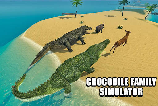Crocodile Family Simulator Games 2021 screenshot 6