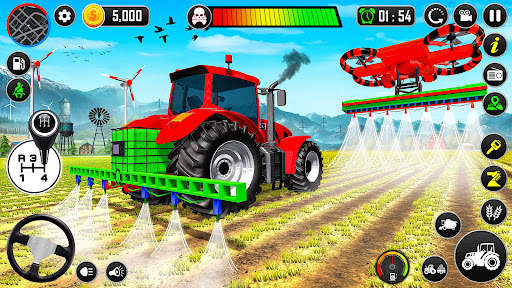 Mega Tractor Driving Simulator screenshot 2