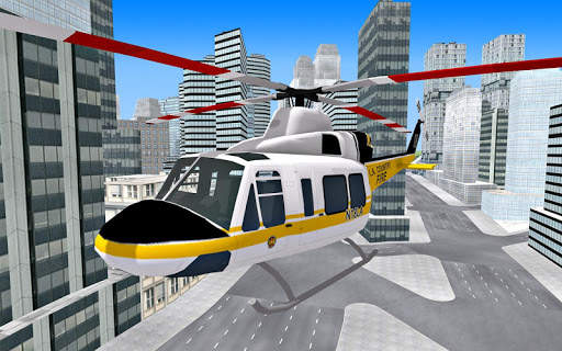 City Helicopter Fly Simulation screenshot 6