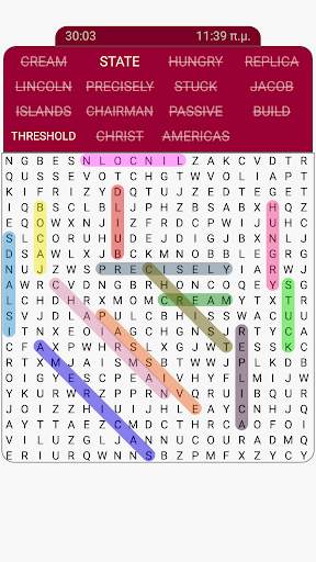 Word Search - English screenshot 2