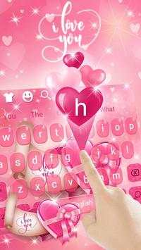 Love SMS Keyboard screenshot 1