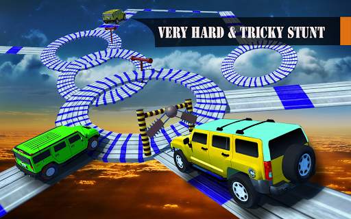 Impossible GT Mega Speed Ramp Prado Car Stunts screenshot 4