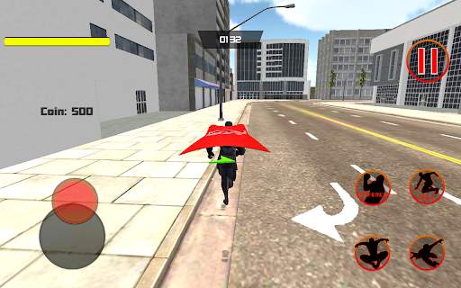 Flying Panther Crime City Spider Hero screenshot 1