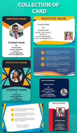 Student card maker screenshot 4