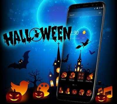 Halloween Ghost Night Pumpkin Theme screenshot 2