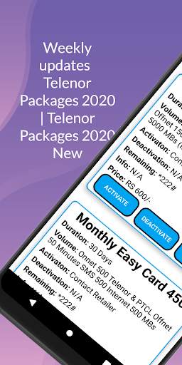 Telenor Packages 2021 | Telenor Packages 2021 New скриншот 1