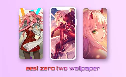 Zero Two Anime Wallpaper HD 4K screenshot 1