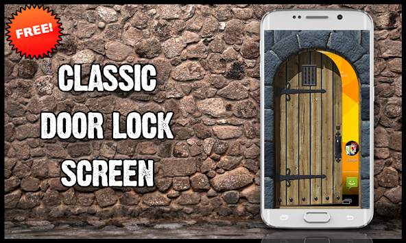 Classic Door Lock Screen screenshot 1
