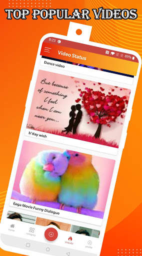 Indian Video Status App -  Video sharing app screenshot 2