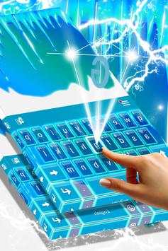Frozen Ice Keyboard Theme screenshot 2