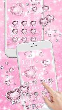 Pink Glitter Diamond screenshot 3