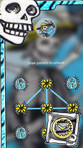 Skull Graffiti Launcher Theme screenshot 4