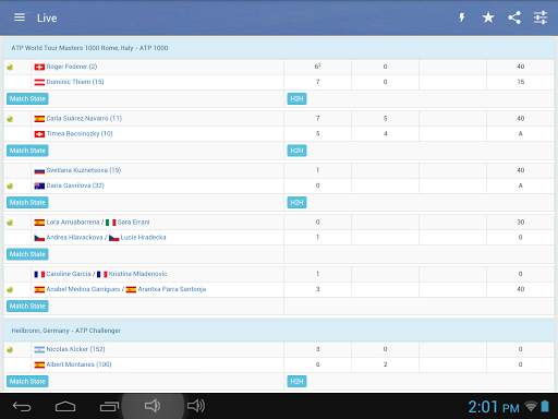 Tennis Live Score screenshot 16