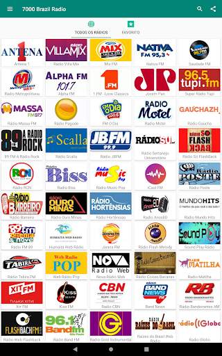 7.000 estações de rádio Brasileiras screenshot 5