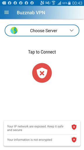 Buzznab VPN - Unlimited Free VPN screenshot 2