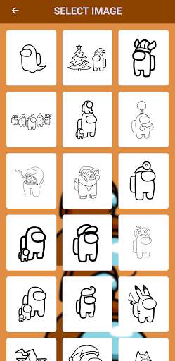 Coloring Among Us 2021 screenshot 7