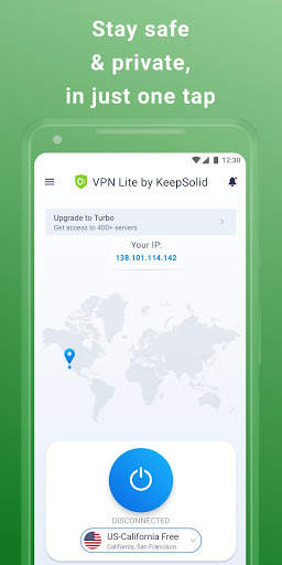 VPN Lite Without Registration screenshot 1
