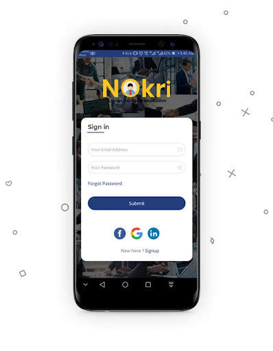 Nokri Job Board Application screenshot 1