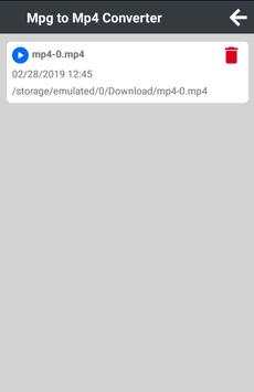 MPG to MP4 Converter screenshot 2