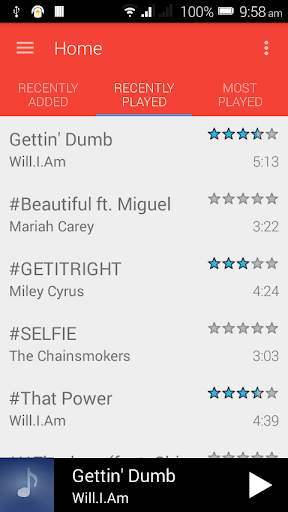 Blaze Music Player screenshot 2
