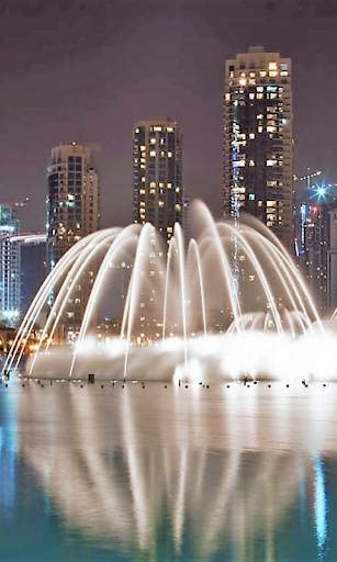 Dubai Fountain Live Wallpaper screenshot 2