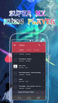 Super MX Music Player 5 تصوير الشاشة