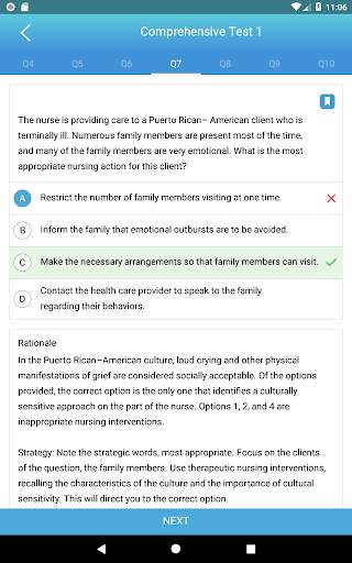 Saunders NCLEX RN Exam скриншот 13