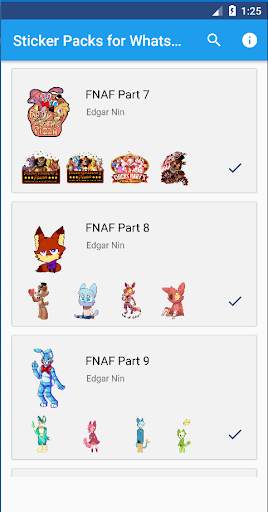 WAStickers - Fnaf Stickers screenshot 5