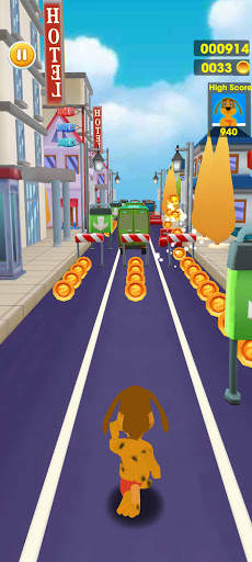 Pet Dog Subway Escape Surf screenshot 10