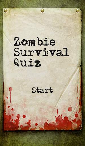 Zombie Survival Quiz screenshot 1