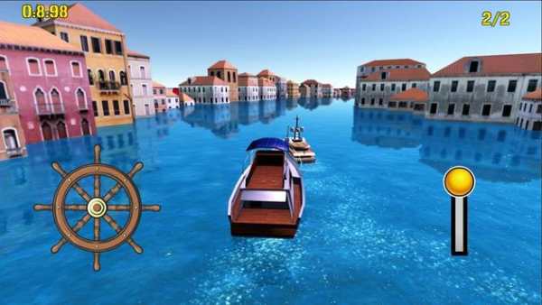 Racing Boat in Venice screenshot 5