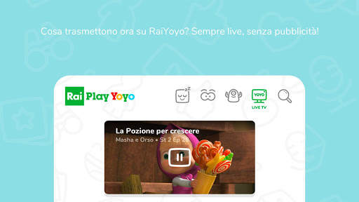 RaiPlay Yoyo screenshot 1