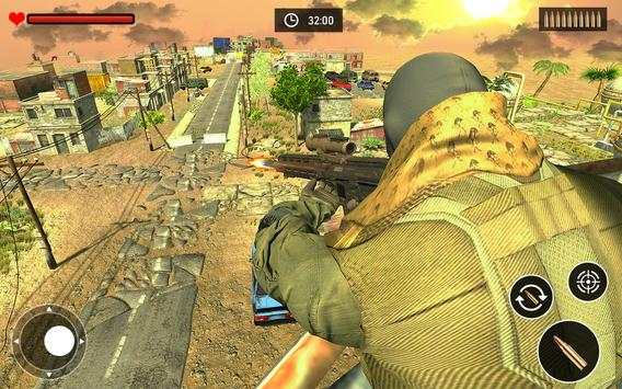 Desert Sniper Fire - Free Shooting Game screenshot 7