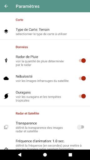 Radar Météorologique screenshot 3