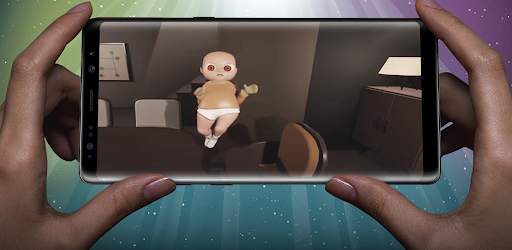 Horror Baby In Yellow Vs Granny–Scary Simulator 3D screenshot 4