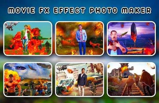 Movie FX Effect Photo Maker 3 تصوير الشاشة