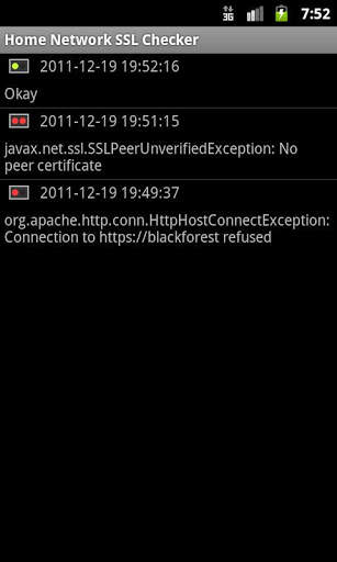 Home Network SSL Checker 5 تصوير الشاشة