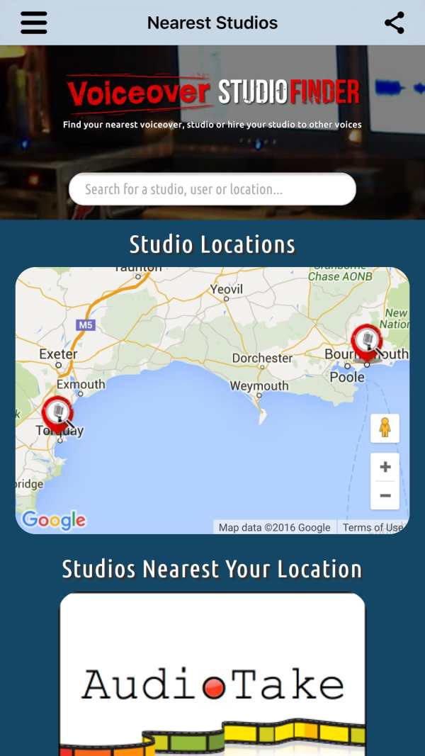 Voiceover Studio Finder screenshot 5