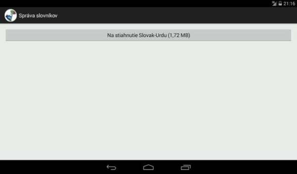 Slovak-Urdu Dictionary screenshot 16