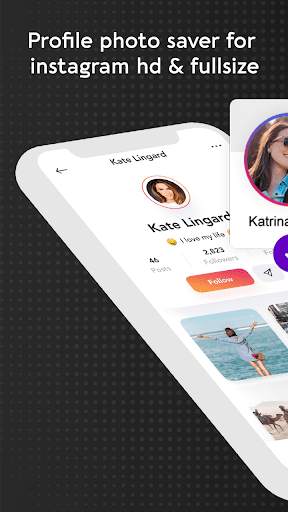 Profile Photo Saver for Instagram HD & Fullsize screenshot 1
