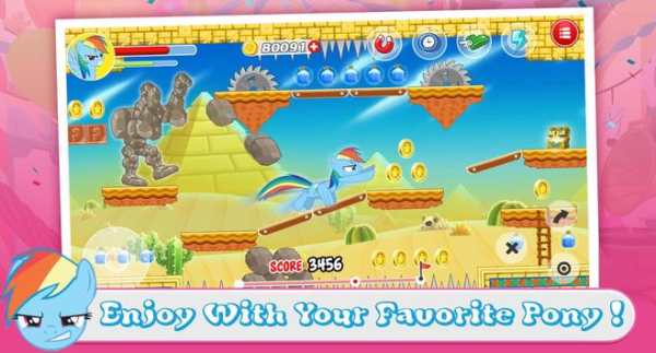 🌈 Little Princess Magic Pony Race screenshot 2