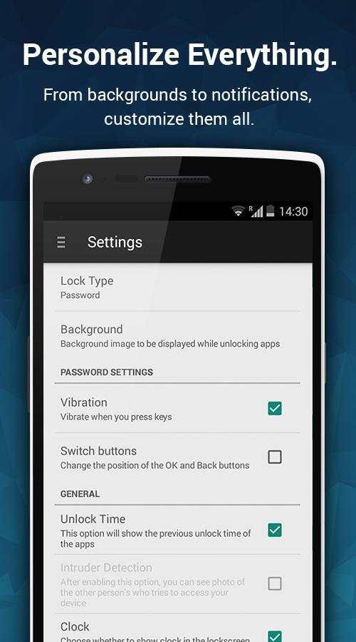 App Lock by MirageStack 3 تصوير الشاشة