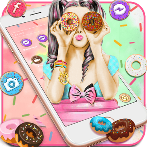 Donut, Girl Themes &amp; Live Wallpapers icon