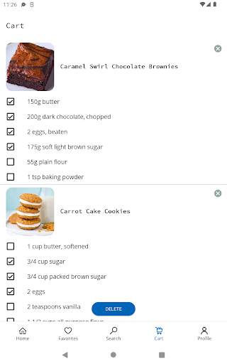 Cake and Baking Recipes screenshot 11