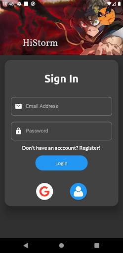 HiStorm screenshot 1