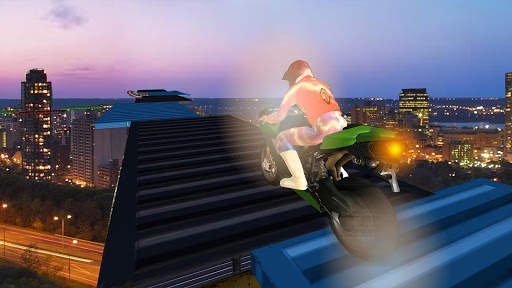Superhero Lightning  Sped Bike screenshot 1