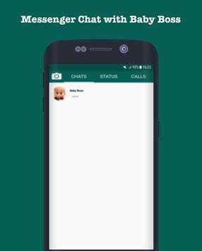 Messenger Chat with Baby Boss screenshot 1
