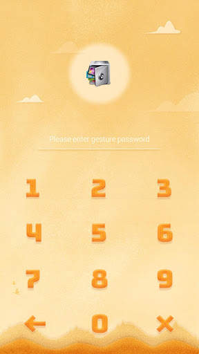 AppLock Theme Maple Leaf screenshot 2
