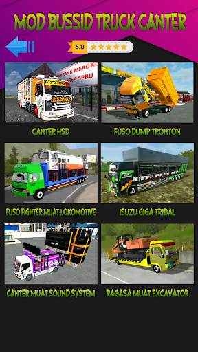 Download Mod Bussid Truck Canter screenshot 2