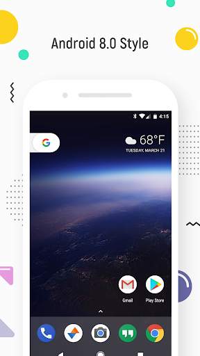 Oreo Launcher - Original Launcher for Android 8.0 screenshot 1
